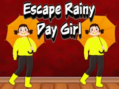 Mäng Escape Rainy Day Girl