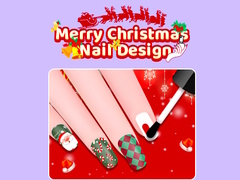 Mäng Merry Christmas Nail Design