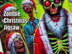 Mäng Zombie Christmas Jigsaw