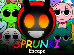 Mäng Sprunki 3D Escape