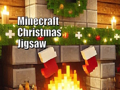 Mäng Minecraft Christmas Jigsaw