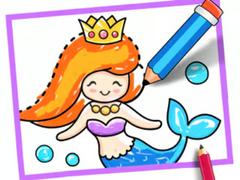 Mäng Toddler Drawing: Mermaid