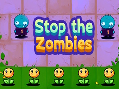 Mäng Stop the Zombies