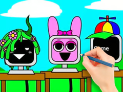 Mäng Coloring Book: Sprunki Fun Computer