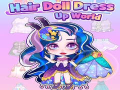 Mäng Hair Doll Dress Up World