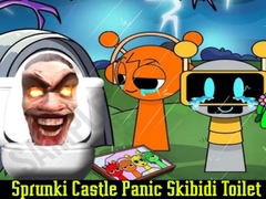 Mäng Sprunki Castle Panic Skibidi Toilet