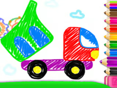 Mäng Toddler Drawing: Tanker Truck