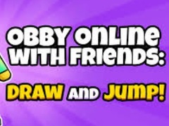 Mäng Obby With Friends: Draw and Jump