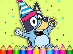 Mäng Coloring Book: Bluey's Birthday