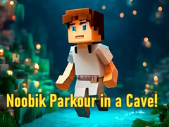 Mäng Noobik Parkour in a Cave!