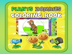 Mäng Plants vs Zombies Coloring