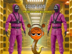 Mäng Squid Game Sprunki Escaped Backrooms