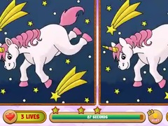 Mäng Unicorn Find The Differences