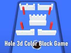 Mäng Hole 3d Color Block Game