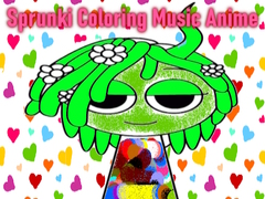 Mäng Sprunki Coloring Music Anime