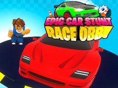 Mäng Epic Car Stunt Race Obby