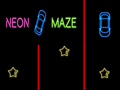 Mäng Neon Car Maze