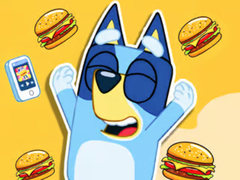 Mäng Jigsaw Puzzle: Burger Dog Bluey