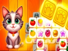 Mäng Cat Town Tile Match Puzzle