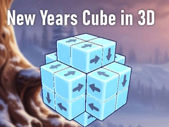 Mäng New Years Cube in 3D