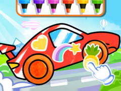 Mäng Coloring Book: Racing Car