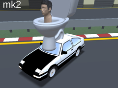 Mäng Skibidi Toilet Racing Multiplayer