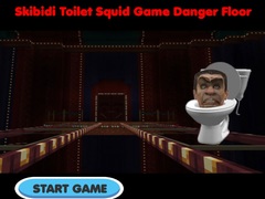 Mäng Skibidi Toilet Squid Game Danger Floor