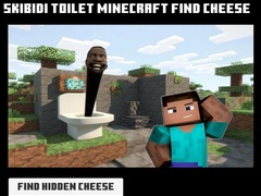 Mäng Skibidi Toilet Minecraft Find Cheese