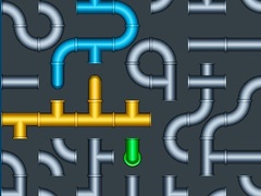 Mäng Connect The Pipes Water Puzzle