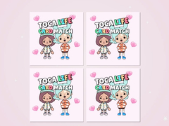 Mäng Toca Life Memory Card Match