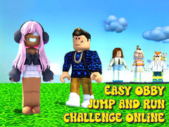 Mäng Easy Obby Jump and Run Challenge Online