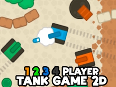 Mäng 1 2 3 4 Player Tank Game 2D