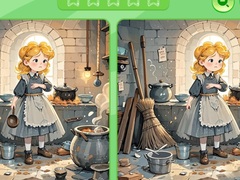 Mäng Find The Differences: Cinderella