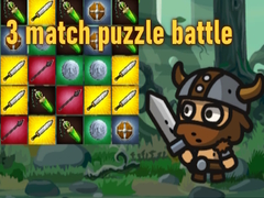 Mäng 3 match puzzle battle