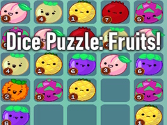 Mäng Dice Puzzle: Fruits!