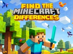 Mäng Find The Differences: Minecraft