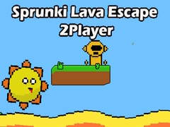 Mäng Sprunki Lava Escape 2Player