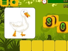 Mäng Word Animals For Kids