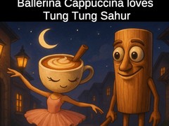 Mäng Ballerina Cappuccina loves Tung Tung Sahur