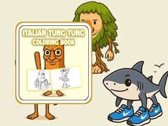 Mäng Tung Tung Sahur Coloring Book