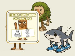 Mäng Tung Tung Sahur Coloring Book