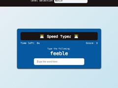 Mäng Speed Typer