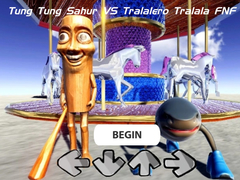 Mäng Tung Tung Sahur VS Tralalero Tralala FNF