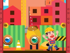 Mäng Construction Worker Bubble Shooter