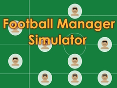 Mäng Football Manager Simulator