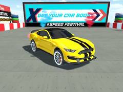 Mäng Mega Ramp Car Stunt Games 3d