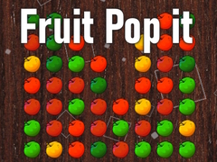 Mäng Fruit Pop it