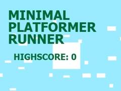 Mäng Minimal Platformer Runner