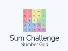 Mäng Sum Challenge Number Grid