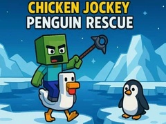 Mäng Chicken Jockey: Penguin Rescue